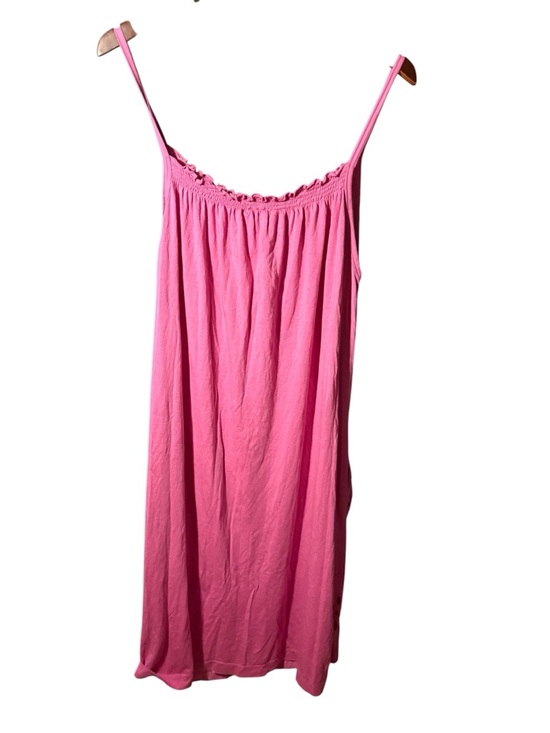 Johnny Was Pink Eyelet Mini Dress - Picture 5 of 7